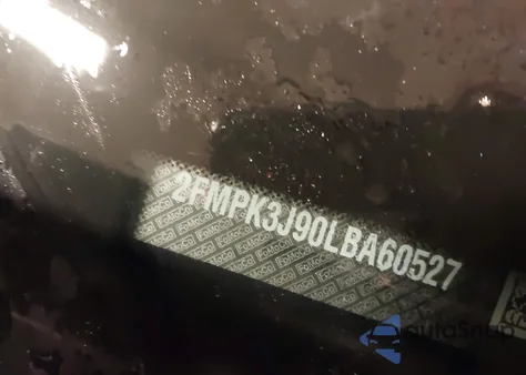 2020 Ford Edge Sel из США, поврежденный, VIN 2FMPK3J90LBA60527